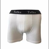 Tutku Erkek Elastan Spor Boxer 2 Adet - XL - Beyaz
