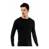 Tutku Erkek Fanila Termal Tek Üst İçlik, Siyah, 2XL