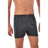 Tutku Erkek Füme Penye Düğmeli Boxer,%100 Pamuk, XL Beden, 3'lü