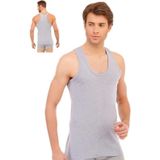 Tutku Erkek Gri 3'Lü Paket Pamuklu Ribana Sporcu Atleti 0118