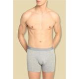 Tutku Erkek Gri Boxer,%96 Pamuk%4 Likra, S Beden, 10'lu Paket