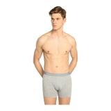 Tutku Erkek Gri Elastan Likralı Boxer, M Beden
