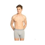 Tutku Erkek Gri Likralı Boxer, 5'li Paket,%40 Pamuk, M Beden