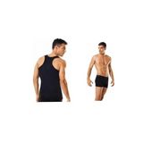 Tutku Erkek Gri Likralı Ribanalı Sporcu Atlet Ve Boxer Takımı 6'lı, Siyah, L