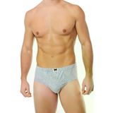 Tutku Erkek Gri Pamuklu Penye Külot 6'lı Paket elt0109