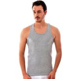 Tutku Erkek Gri Pamuklu Spor Atlet, 6'lı Paket, S Beden