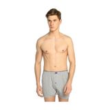 Tutku Erkek Gri Penye Düğmeli Boxer, 3XL Beden, 10'lu Paket