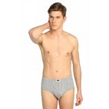 Tutku Erkek Gri Penye Slip Külot 6'l Paket (GRİ / 4XL)