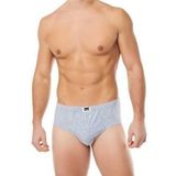 Tutku Erkek Gri Penye Slip Külot 6Lı
