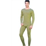 Tutku Erkek Haki Uzun Kol Termal Takım 0125 0126 %65 Polyester Konforlu Kullanım XL Beden - Yeşil