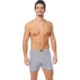 Tutku Erkek Karışık Desenli Penye Boxer 6'lı Paket