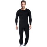Tutku Erkek Kışlık Interlok Pamuk'lu Alt Üst Içlik Set - 1 Set - Siyah - 2XL - 3XL