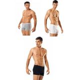 Tutku Erkek Likralı Boxer 3'lü, Siyah, M