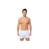 Tutku Erkek Likralı Elastan Boxer, 2'li Paket, Beyaz, Beden 3