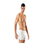 Tutku Erkek Likralı Elastan Boxer Siyah Renk 10'lu Paket, Beyaz, S