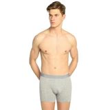 Tutku Erkek Likralı Elastan Boxer Siyah Renk 3 Adet, Gri, L