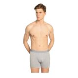 Tutku Erkek Likralı Elastan Paçalı Boxer Külot 6'lı Paket (Model No) Yeni Sezon, Gri, S