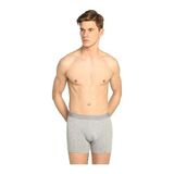 Tutku Erkek Likralı Elastan Paçalı Boxer Külot 6'lı Paket (Model No) Yeni Sezon, Gri, S