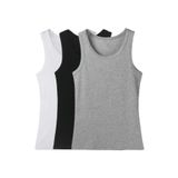 Tutku Erkek Likralı Klasik Atlet, 3'lü Paket, 2XL