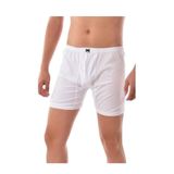 Tutku Erkek Paçalı Boxer,%100 Pamuklu, 6'lı Paket, Beyaz, L Beden