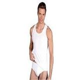 Tutku Erkek Pamuk Klasik Atlet & Slip Külot Takım, 10'lu Paket, Bej, 2XL