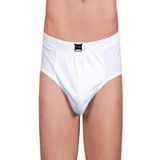 Tutku Erkek Pamuk Slip Külot, 10'lu Paket, Beyaz, XL