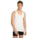 Tutku Erkek Pamuklu Penye Atlet, Beyaz, 2XL Beden
