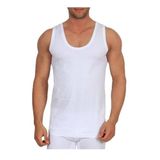 Tutku Erkek Pamuklu Penye Atlet Yeni Sezon (12 Adet Ekonomik Paket), Beyaz, 3