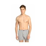 Tutku Erkek Penye Boxer, 4'lü Paket, Gri, S Beden