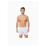 Tutku Erkek Penye Düğmeli Boxer 1'li Paket Yeni Sezon (2 Adet Ekonomik Paket), Beyaz, 3XL