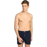 Tutku Erkek Penye Düğmeli Boxer 6'lı Paket - Lacivert
