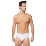 Tutku Erkek Penye Slip Külot, Beyaz, S/M Beden