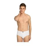 Tutku Erkek Penye Slip Külot Elf568Tccm Yeni Sezon (12 Adet Ekonomik Paket), Beyaz, S
