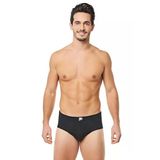 Tutku Erkek Renkli Penye Slip Külot 0109 - 6 Adet - Siyah - M