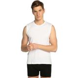 Tutku Erkek Renkli Ribana Spor Fanila 6'lı Ekonomik Paket 0108 - XL - Siyah