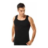 Tutku Erkek Ribana Klasik Askılı Atlet, 3'lü Paket, Siyah, 2XL