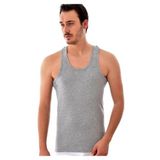 Tutku Erkek Ribana Rambo Atlet Yeni Sezon (11 Adet Paket), Gri, XL
