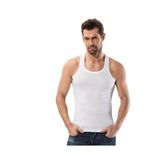 Tutku Erkek Ribana Spor Atlet 3'lü Kf-Rambo-01, Beyaz, S