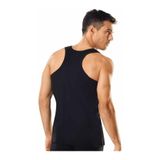 Tutku Erkek Ribana Spor Atlet, Siyah, XL Beden, 4'lü Paket