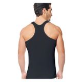 Tutku Erkek Ribana Sporcu Rambo Atlet, Siyah, XL Beden