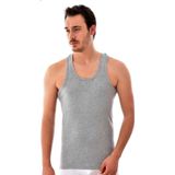 Tutku Erkek Ribana Sporcu Rambo Atlet Tekli Paket Tutku Kalitesiyle Ekstra Rahat Ve Yumuıak, Gri, L