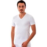 Tutku Erkek Ribana V Yaka Atlet 3'lü Paket - Beyaz