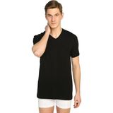 Tutku Erkek Ribana V Yaka Fanila 12'li Paket - XL - Siyah