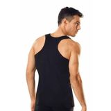 Tutku Erkek Siyah 3'Lü Paket Pamuklu Ribana Sporcu Atleti, XL/2XL