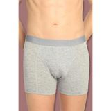 Tutku Erkek Siyah 6'lı Paket Elastan Streç Boxer, Gri, 2XL