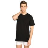 Tutku Erkek Siyah Sıfır Yaka Kısa Kollu T-Shirt, M Beden