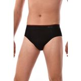 Tutku Erkek Siyah Slip Külot, 12 Adet, 2XL Beden