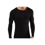 Tutku Erkek Siyah Termal Üst İçlik, Polyester, M Beden
