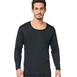 Tutku Erkek Siyah Termal Üst Uzun Kollu İçlik Fanila, 3XL Beden