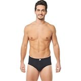 Tutku Erkek Slip Külot %100 Pamuk Siyah ac0109 6'lı Paket - 2